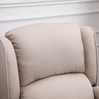Fauteuil inclinable de massage chauffant avec chauffage lombaire et télécommande