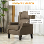 Fauteuil inclinable de massage chauffant avec chauffage lombaire et télécommande