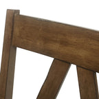 Table de salle à manger en bois Fairgreens Farmhouse avec 6 chaises