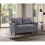 Canapé deux places et canapé Kouchouk Tufted Mid Century