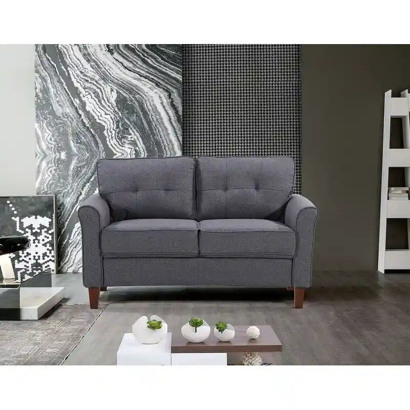 Canapé deux places et canapé Kouchouk Tufted Mid Century