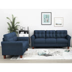 Canapé deux places et canapé Kouchouk Tufted Mid Century