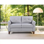 Canapé deux places et canapé Kouchouk Tufted Mid Century