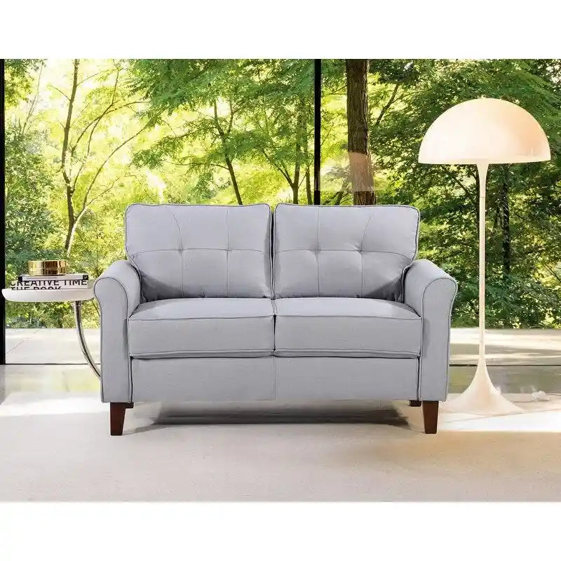 Canapé deux places et canapé Kouchouk Tufted Mid Century