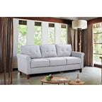 Canapé deux places et canapé Kouchouk Tufted Mid Century