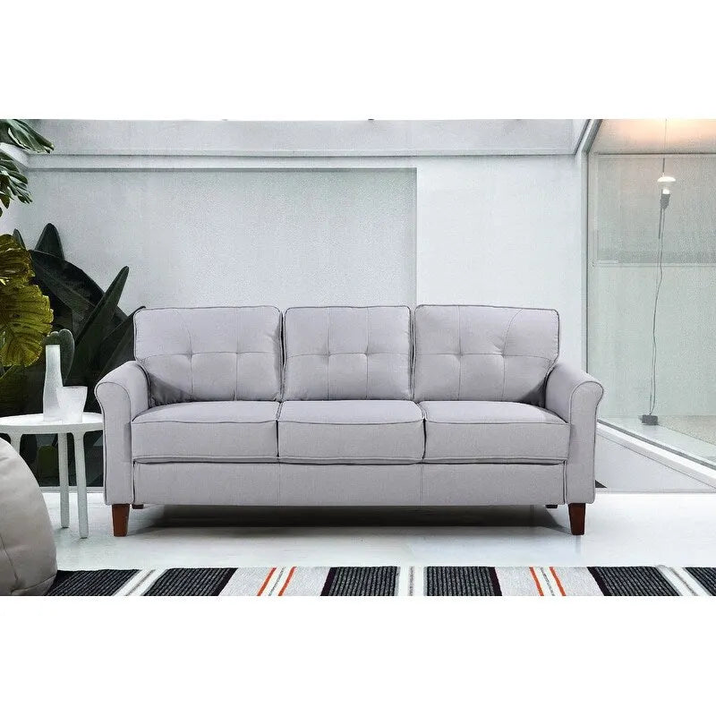 Canapé deux places et canapé Kouchouk Tufted Mid Century