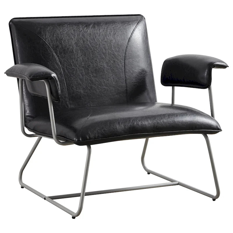 Fauteuil inclinable Deborah en cuir reconstitué