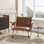 Fauteuil inclinable Deborah en cuir reconstitué