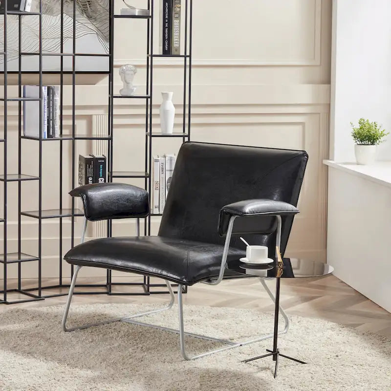 Fauteuil inclinable Deborah en cuir reconstitué