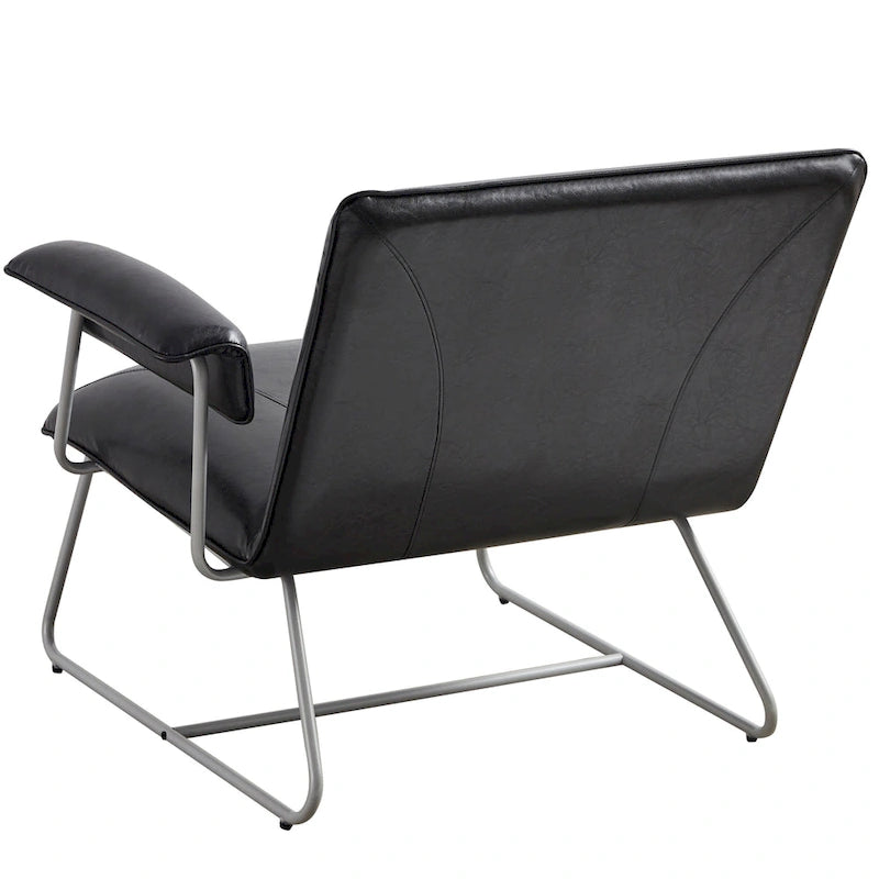 Fauteuil inclinable Deborah en cuir reconstitué