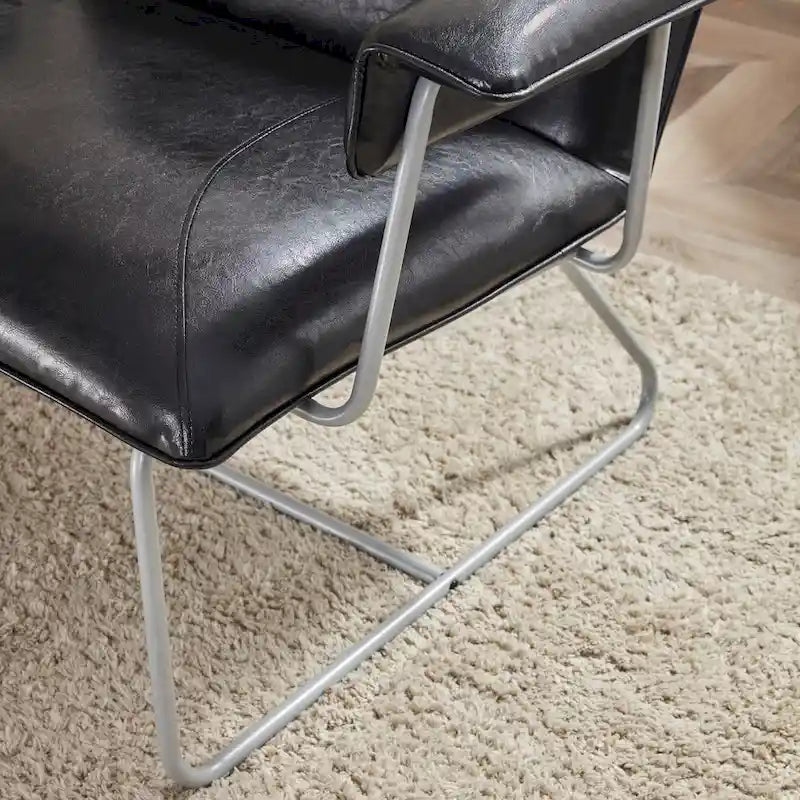 Fauteuil inclinable Deborah en cuir reconstitué