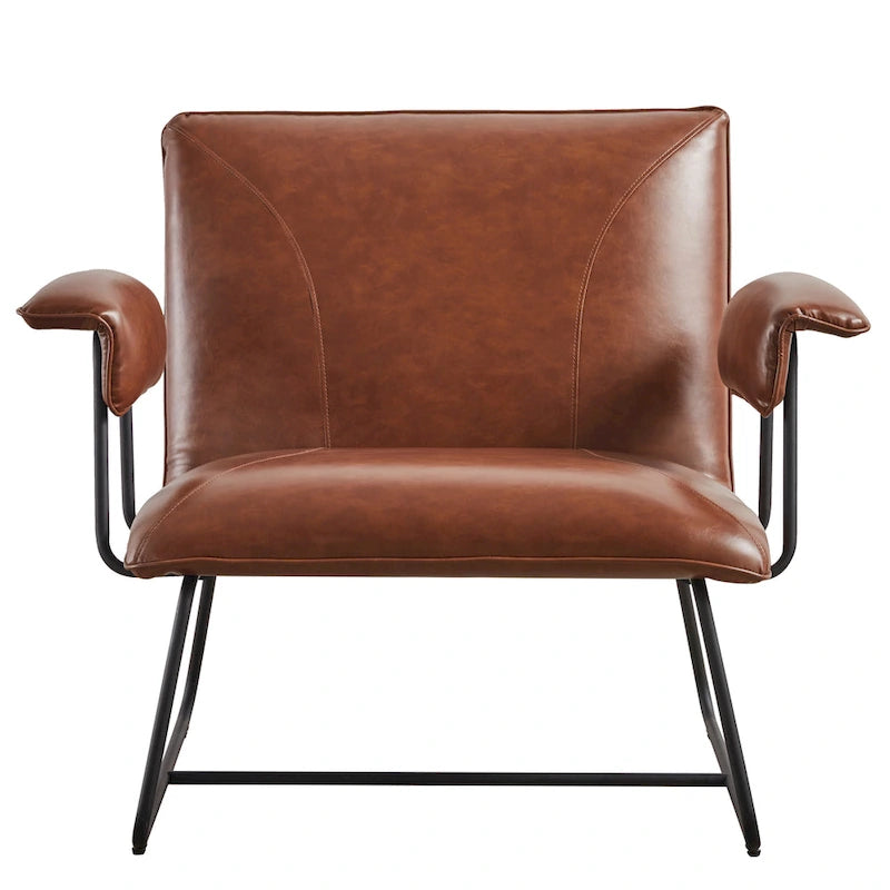 Fauteuil inclinable Deborah en cuir reconstitué