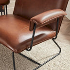 Fauteuil inclinable Deborah en cuir reconstitué