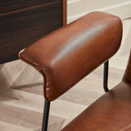Fauteuil inclinable Deborah en cuir reconstitué