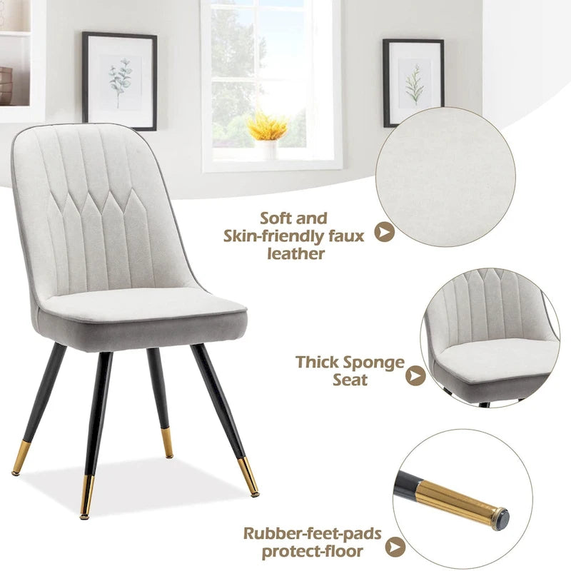 Chaise de salle à manger moderne du milieu du siècle
