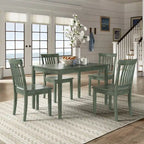 Ensemble de salle à manger rectangulaire Wilmington II 122 cm vert sauge antique
