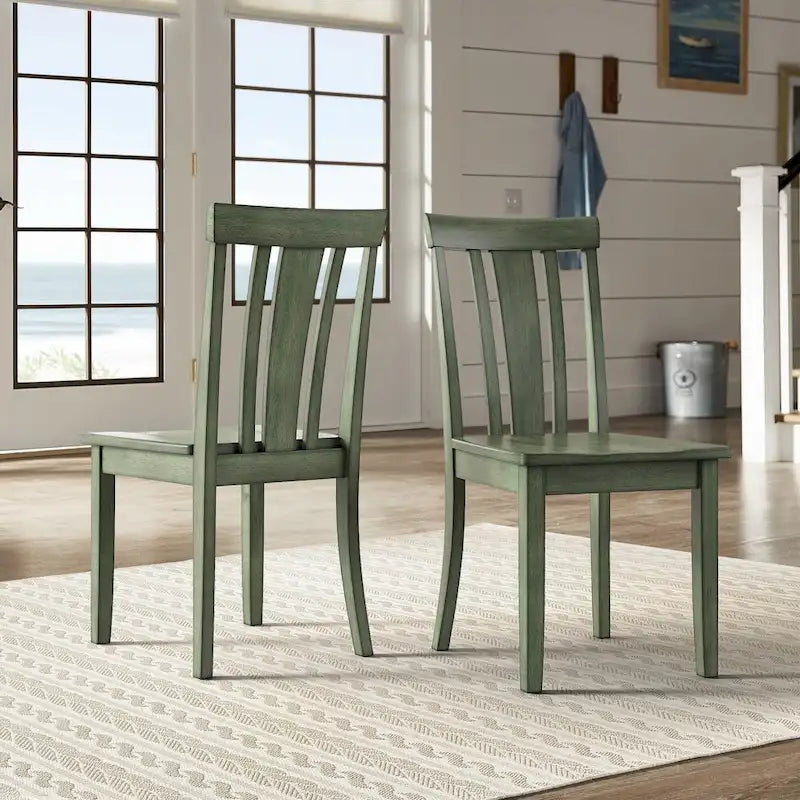 Ensemble de salle à manger rectangulaire Wilmington II 122 cm vert sauge antique