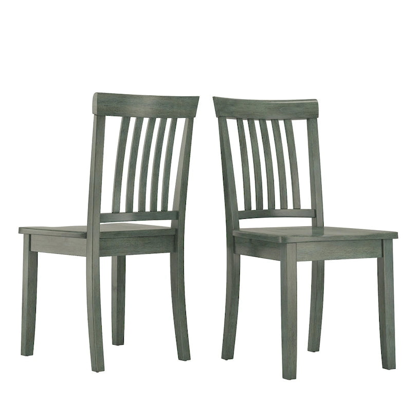Ensemble de salle à manger rectangulaire Wilmington II 122 cm vert sauge antique