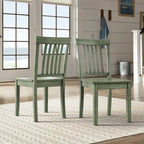 Ensemble de salle à manger rectangulaire Wilmington II 122 cm vert sauge antique