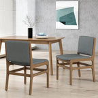 Chaise de salle à manger rembourrée Coston