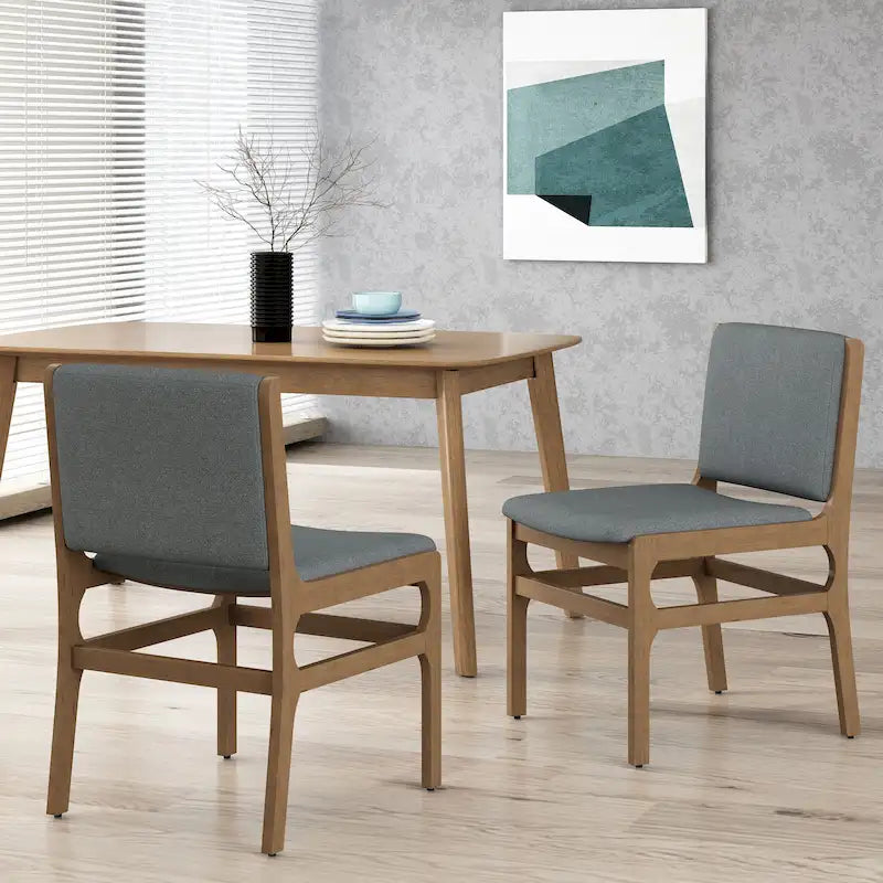Chaise de salle à manger rembourrée Coston