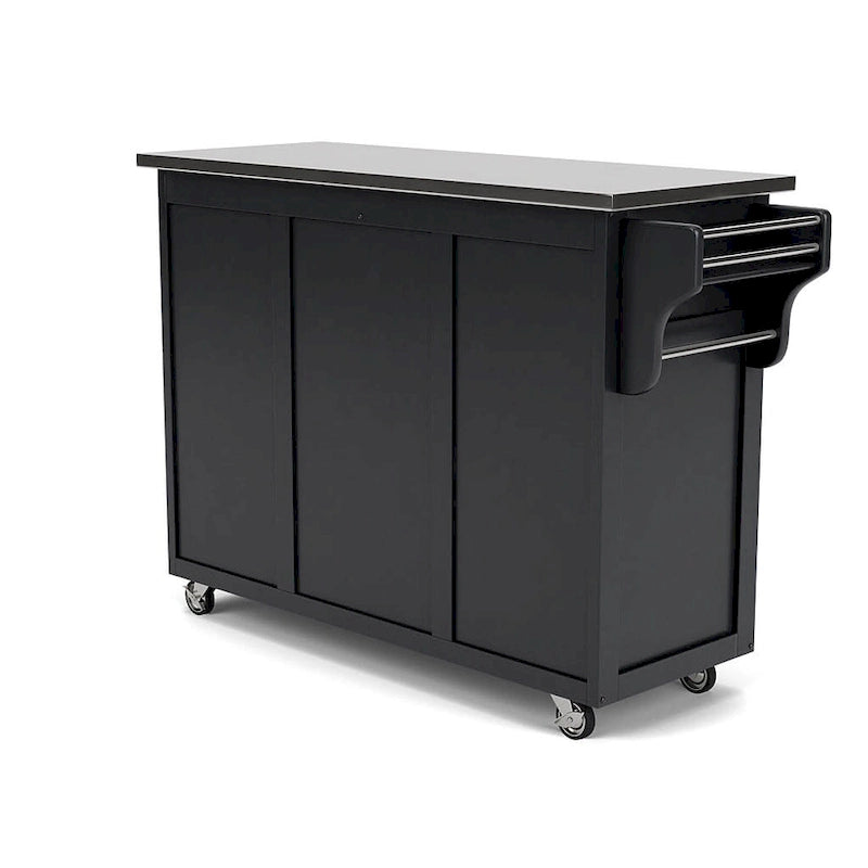 Chariot de cuisine noir Create-a-Cart