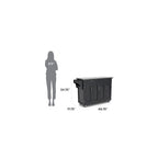 Chariot de cuisine noir Create-a-Cart