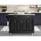 Chariot de cuisine noir Create-a-Cart