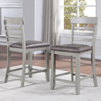 Table de salle à manger hauteur comptoir Hasbrook avec chaises et banc