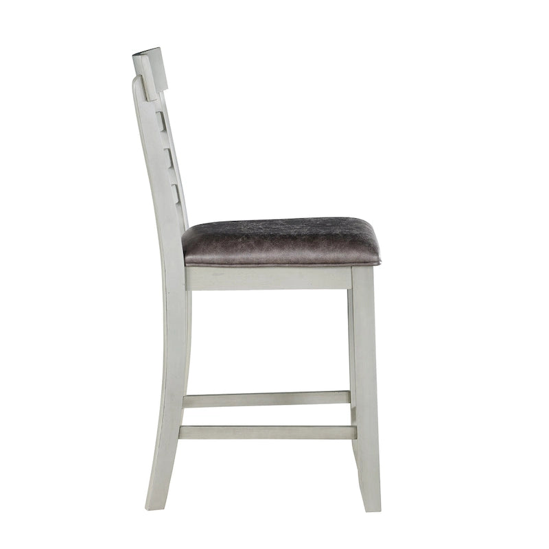 Table de salle à manger hauteur comptoir Hasbrook avec chaises et banc