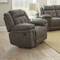 Fauteuil inclinable planeur en microfibre Austin