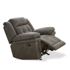 Fauteuil inclinable planeur en microfibre Austin