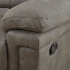 Fauteuil inclinable planeur en microfibre Austin
