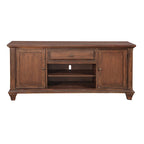 Meuble TV Harbor Point Rustic Cherry de 66 po – 66 po de largeur