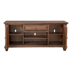 Meuble TV Harbor Point Rustic Cherry de 66 po – 66 po de largeur