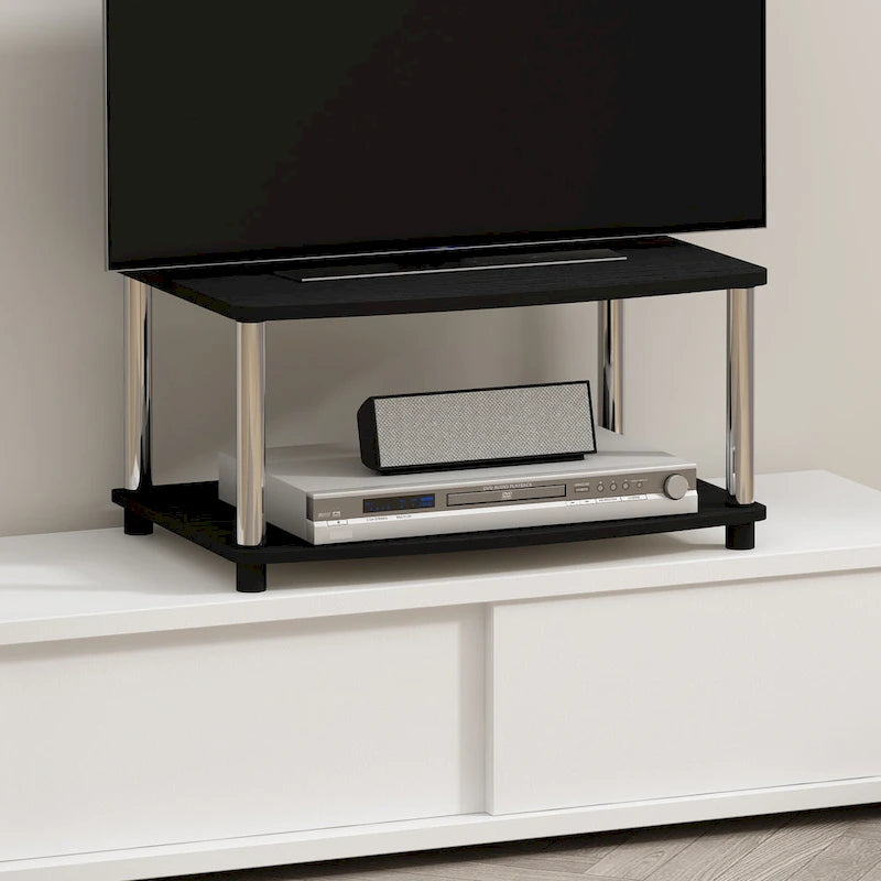 Meuble TV surélevé à 2 niveaux Turn-N-Tube sans outils