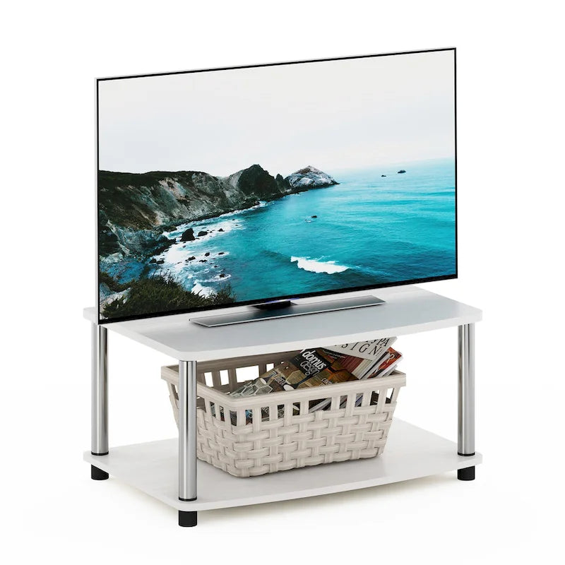 Meuble TV surélevé à 2 niveaux Turn-N-Tube sans outils