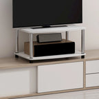 Meuble TV surélevé à 2 niveaux Turn-N-Tube sans outils