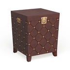 Table d'appoint coffre Liatris Nailhead Espresso