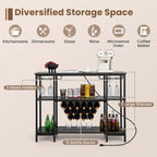 Meuble Bar pour Vins et Verres