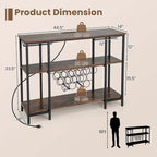 Meuble Bar pour Vins et Verres