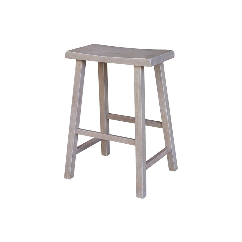 Tabouret de comptoir à assise en selle - Hauteur d'assise 61 cm