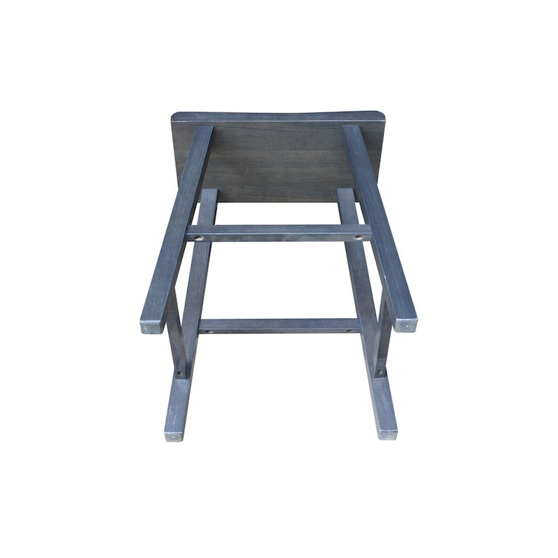 Tabouret de comptoir à assise en selle - Hauteur d'assise 61 cm