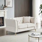 Canapé en velours Chesterfield 60.2