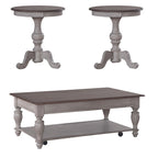Table basse Ocean Isle blanc antique