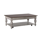 Table basse Ocean Isle blanc antique