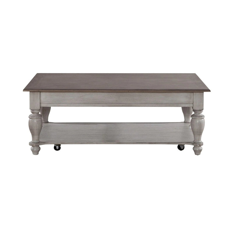 Table basse Ocean Isle blanc antique