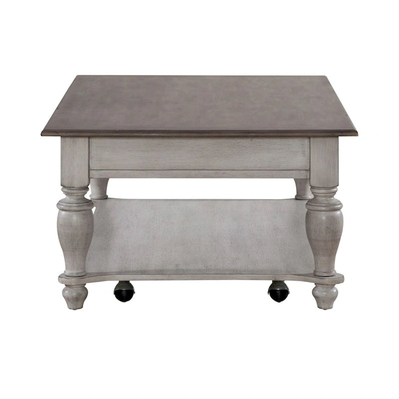 Table basse Ocean Isle blanc antique