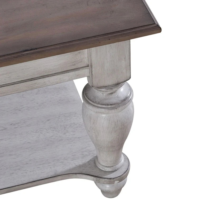 Table basse Ocean Isle blanc antique
