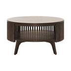 Table basse Sierra moderne du milieu du siècle avec rangement